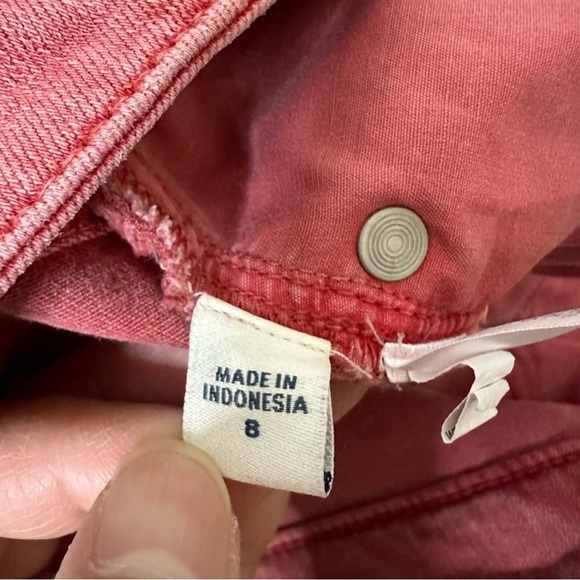 J. Jill Authentic Fit Pink Cropped Denim size 8 - Picture 9 of 12